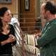Julia Louis-Dreyfus and Clark Gregg on The New Adventures Of Old Christine (Photo: CBS)